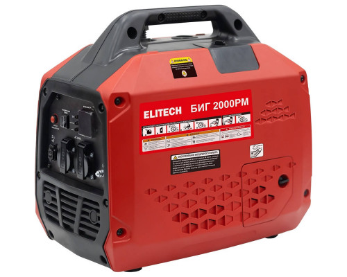 Генератор бензиновый инверторный Elitech БИГ 2000РМ