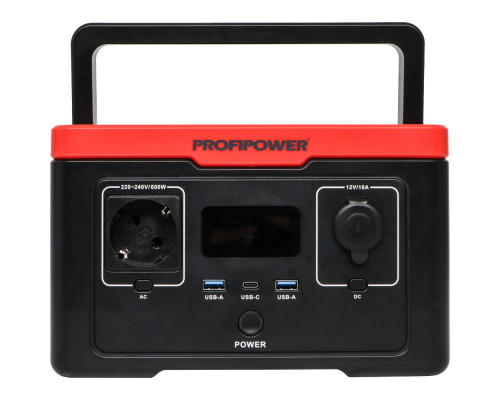 Аккумуляторная портативная электростанция Profipower ПЭ-600 600 Вт F0060
