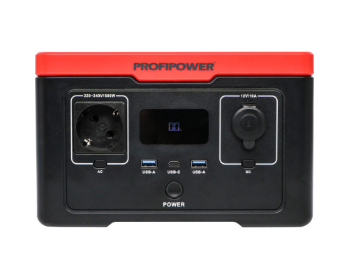 Аккумуляторная портативная электростанция Profipower ПЭ-600 600 Вт F0060