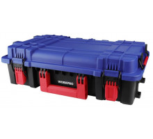 Ящик для инструмента WorkPro штабелируемый с пластиковой крышкой WP283030