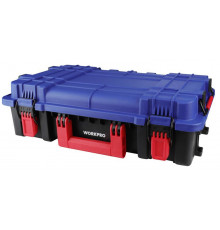 Ящик для инструмента WorkPro штабелируемый с пластиковой крышкой WP283030