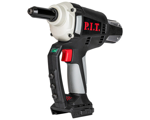 Пистолет заклёпочный аккумуляторный бесщёточный P.I.T. PRG20H-5A SOLO