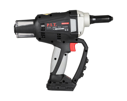 Пистолет заклёпочный аккумуляторный бесщёточный P.I.T. PRG20H-5A SOLO