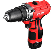 Дрель аккумуляторная ELITECH ДА 12Л2 (E2201.043.01)