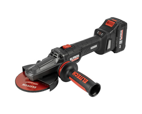 Аккумуляторная угловая шлифмашина ELITECH CAG 2012DSL (E2213.075.01)
