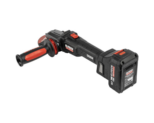 Аккумуляторная угловая шлифмашина ELITECH CAG 2012DSL (E2213.075.01)