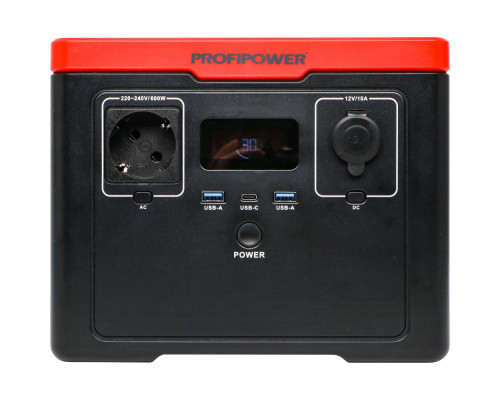 Аккумуляторная портативная электростанция Profipower ПЭ-600PRO 600 Вт F0061