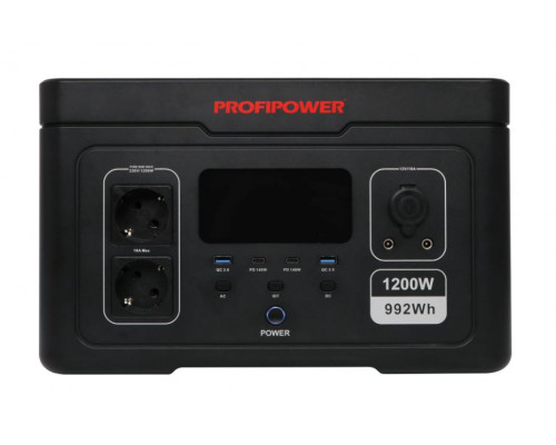 Аккумуляторная портативная электростанция Profipower ПЭ-1200PRO 1200 Вт F0062