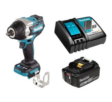Аккумуляторный ударный гайковерт Makita LXT DTW700RT1J