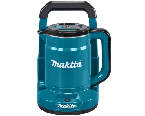 Аккумуляторный чайник Makita LXT 2x18В, объем 800 мл, клапан в крышке, метал. фильтр, док-станция DKT360Z