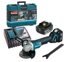 Аккумуляторная угловая шлифмашина Makita LXT DGA508RME