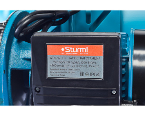 Насосная станция Sturm! WP97120ST