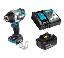Аккумуляторный ударный гайковерт Makita LXT DTW700RF1J