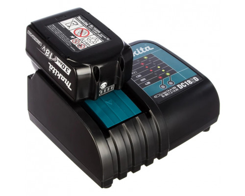 Аккумулятор BL1830B (18В, 3.0 Ач, Li-Ion)+зарядное устройство DC18SD Makita 191A23-6