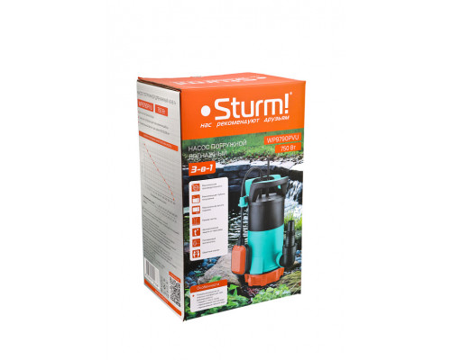 Насос погружной дренажный Sturm! WP9790PVU