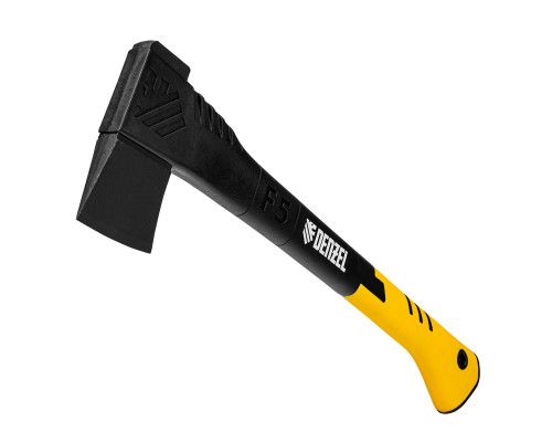 Топор-колун DENZEL F5, 1100 гр, двухкомпонентная рукоятка, 500 мм 21432