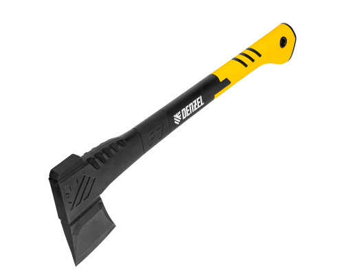 Колун DENZEL F7, 1400 гр, двухкомпонентная рукоятка, 500 мм 21434