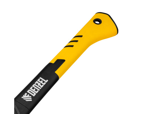 Колун DENZEL F7, 1400 гр, двухкомпонентная рукоятка, 500 мм 21434