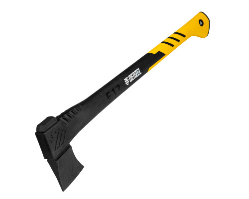 Топор-колун DENZEL F12, 2000 гр, двухкомпонентная рукоятка, 710 мм 21436