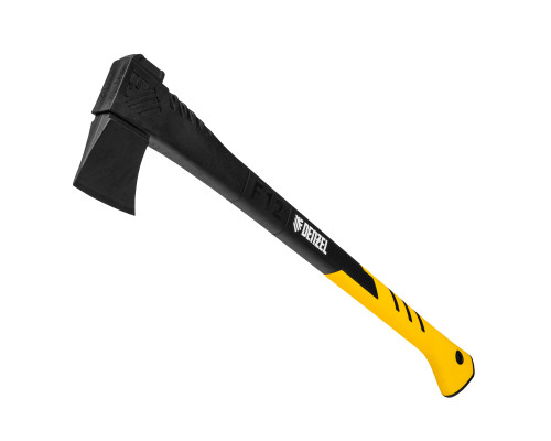 Топор-колун DENZEL F12, 2000 гр, двухкомпонентная рукоятка, 710 мм 21436