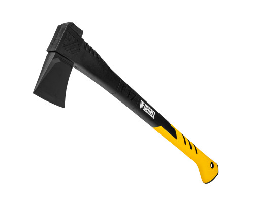 Колун DENZEL F17, 2500 гр, двухкомпонентная рукоятка, 710 мм 21438