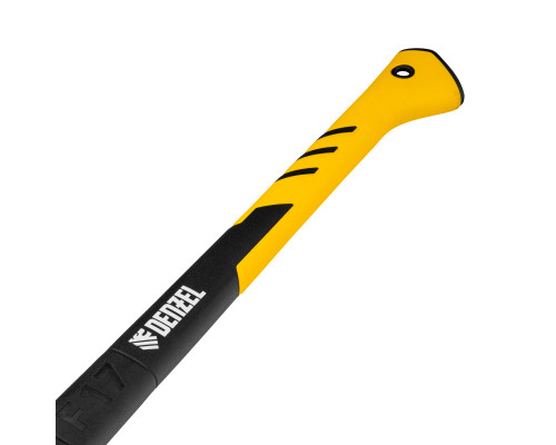 Колун DENZEL F17, 2500 гр, двухкомпонентная рукоятка, 710 мм 21438