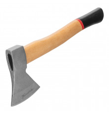 Плотницкий, кованый топор MATRIX, деревянная рукоятка, 600гр, пескоструйная обработка полотна 21696