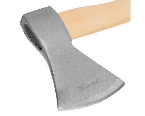 Плотницкий, кованый топор MATRIX, деревянная рукоятка, 800гр, пескоструйная обработка полотна 21697