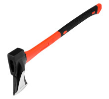Топор-колун с клиновидным полотном MATRIX 2000 г, фибергласовое обрезиненное топорище 700 мм 21809