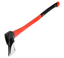 Топор-колун с клиновидным полотном MATRIX 3000 г, фибергласовое обрезиненное топорище 900 мм 21817