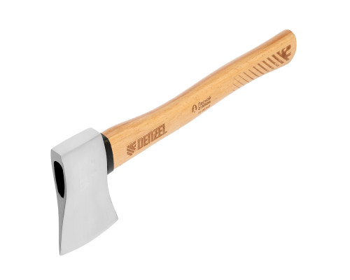 Топор кованый Denzel, 680 г, американский тип, буковая рукоятка, 360 мм, EFP 21882
