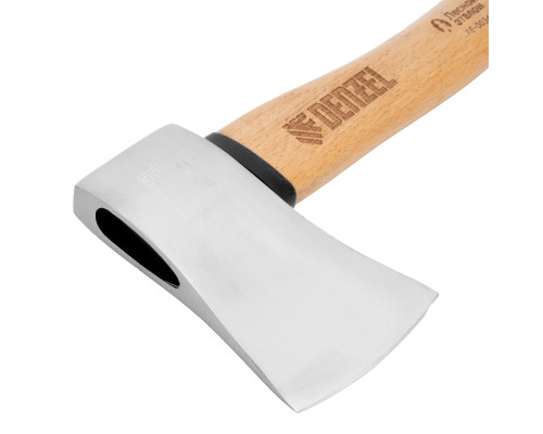 Топор кованый Denzel, 680 г, американский тип, буковая рукоятка, 360 мм, EFP 21882