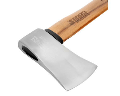 Топор кованый Denzel, 900 г, американский тип, буковая рукоятка, 430мм, EFP 21883