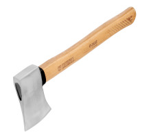 Топор кованый Denzel, 1130 г, американский тип, буковая рукоятка, 430мм, EFP 21884