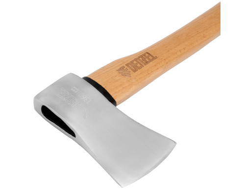 Топор кованый Denzel, 1360 г, американский тип, буковая рукоятка, 700 мм, EFP 21885