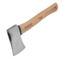 Топор кованый Denzel 680 г, американский тип, буковая рукоятка, 360 мм, EFP 21886
