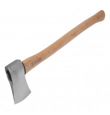 Топор кованый Denzel 1360 г, американский тип, буковая рукоятка, 700 мм, EFP, 21889