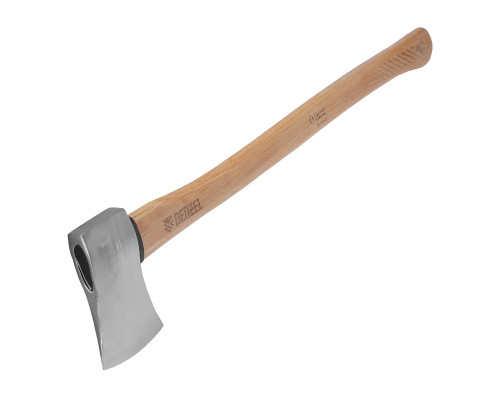 Топор кованый Denzel 1360 г, американский тип, буковая рукоятка, 700 мм, EFP, 21889