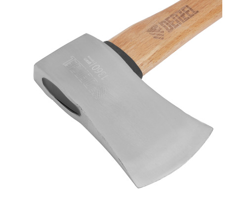 Топор кованый Denzel 1360 г, американский тип, буковая рукоятка, 700 мм, EFP, 21889