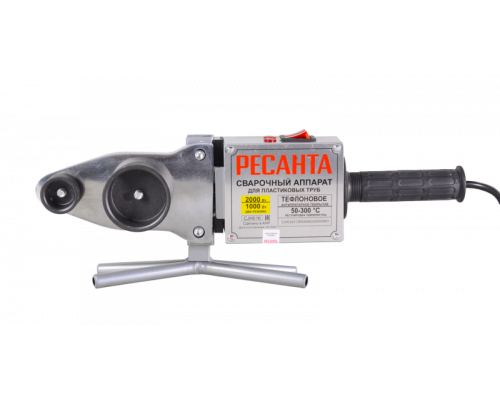 Аппарат для сварки пластиковых труб Ресанта АСПТ-2000А 65/136