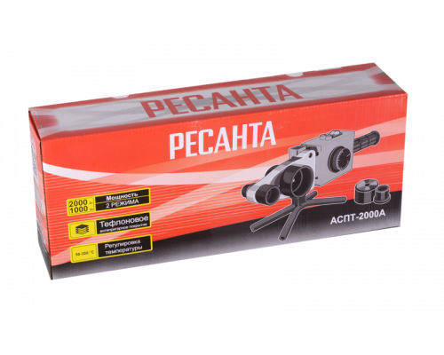 Аппарат для сварки пластиковых труб Ресанта АСПТ-2000А 65/136