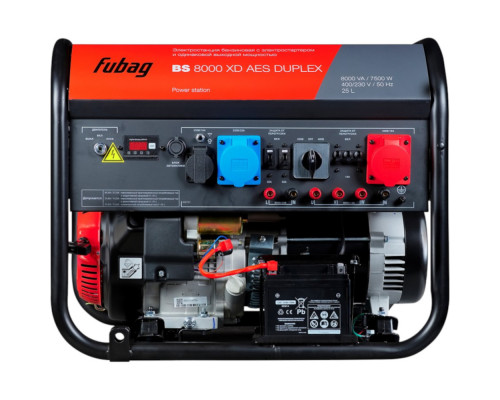 Электростанция Fubag BS 8000 XD AES Duplex бензиновая 46761