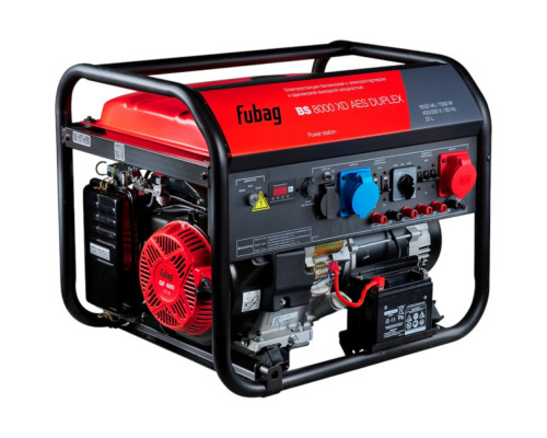 Электростанция Fubag BS 8000 XD AES Duplex бензиновая 46761
