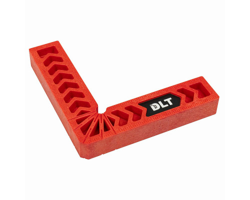 Угольник столярный пластиковый DLT, 110x110 мм 86706
