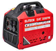 Генератор бензиновый инверторный ELITECH БИГ 3000 РМ