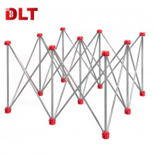 Подстолье складное DLT Сороконожка, версия Lite, 1,2 м х 1,2 м, нержавейка 3888