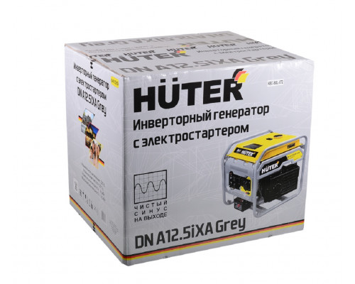 Инверторный генератор Huter DN A12,5iXA Grey 64/10/59