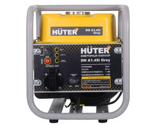Генератор бензиновый HUTER DN A1,45 i Grey инверторный 64/10/60
