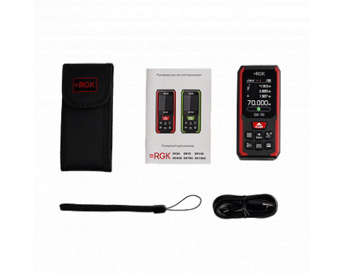Лазерный дальномер RGK DX-70 723375