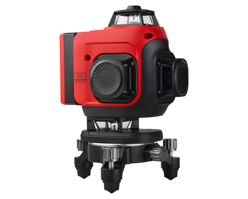 Лазерный уровень RGK ALPHA 4D с зелёным лучом 722880